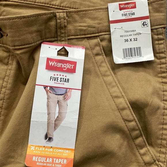 Wrangler Pants Wrangler Cargo Pants Regular Taper 36x32 Poshmark